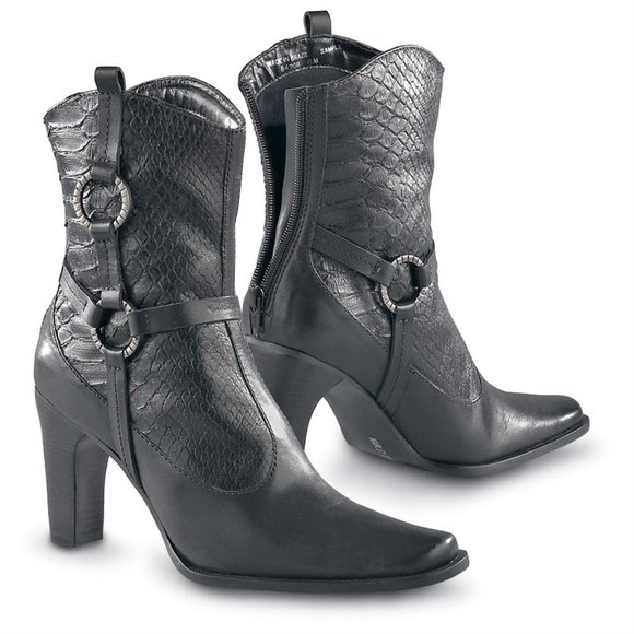 Harley-Davidson Shoes - Harley Davidson Pavlina Harness Moto Boots